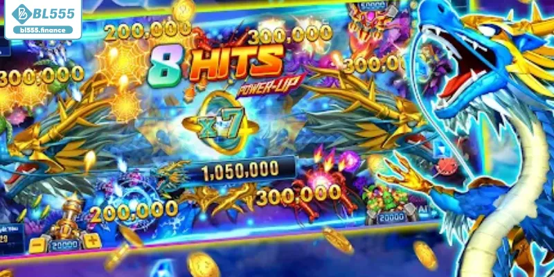 Hệ thống súng và kỹ năng trong bắn cá long vương